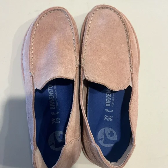 Birkenstock Women's Utti Light Rose Suede Leather Shoe size 39 - Picture 4 of 6